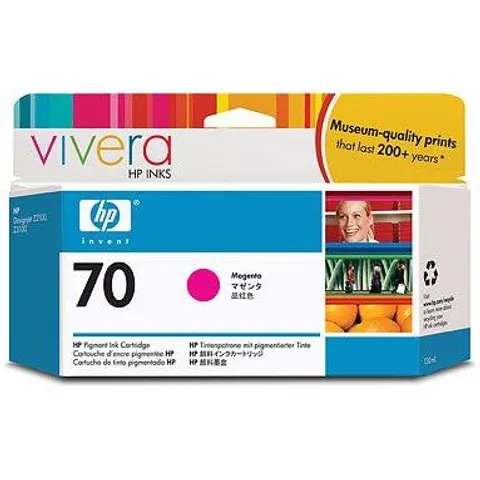 HP 70 Tinte magenta 130 ml Vivera – Bild 2