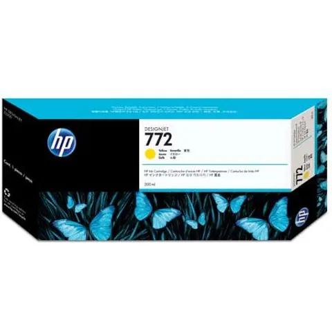 HP 772 Tinte 300ml gelb – Bild 3