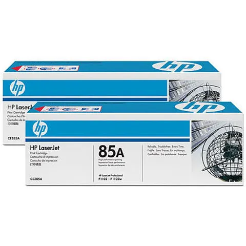 HP 85A 2x Schwarz LaserJet Tonerpatrone – Bild 3
