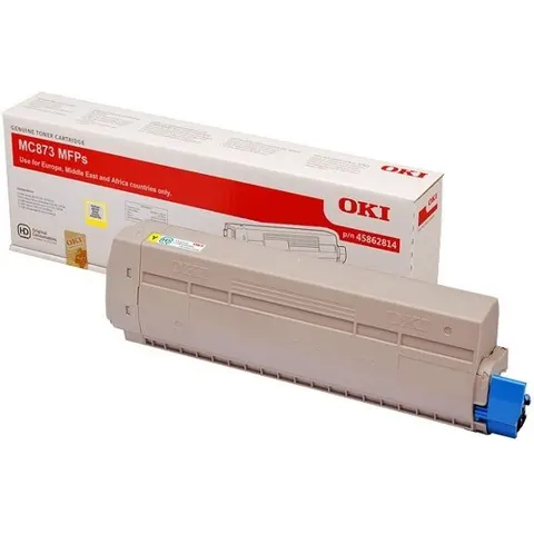 Oki 45862814 - Gelb - Toner – Bild 3