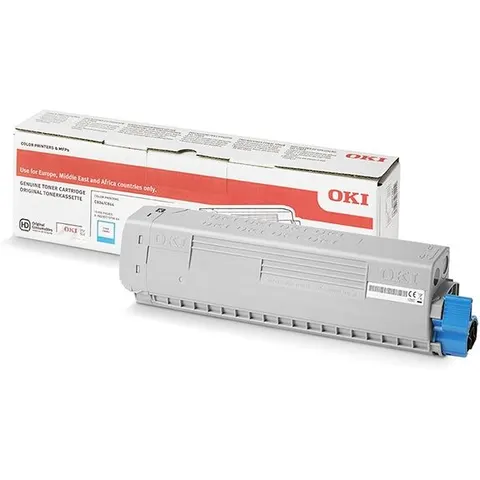 Oki 46861307 - Cyan - Toner – Bild 4