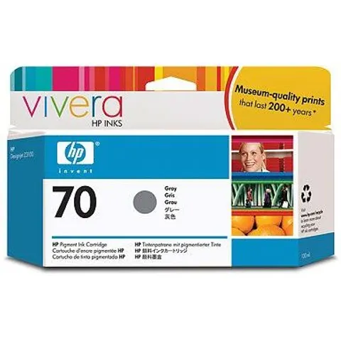 HP 70 Tinte grau 130 ml Vivera – Bild 4