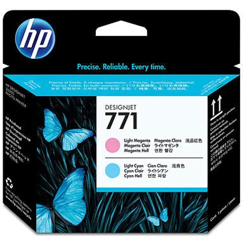 HP 771 Druckkopf hell magenta + hell cya – Bild 3