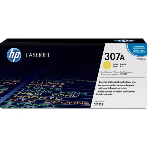 HP 307A (CE742A) - Gelb - Toner – Bild 3