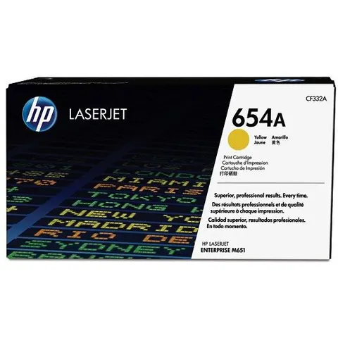 HP 654A (CF332A) - Gelb - Toner – Bild 3