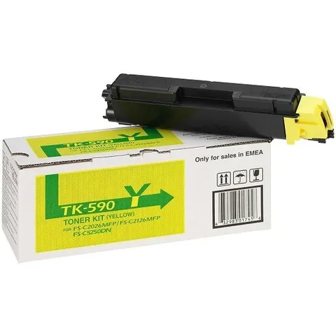Kyocera TK-590Y - Gelb - Toner – Bild 3