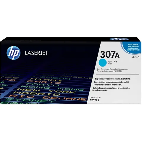 HP 307A (CE741A) - Cyan - Toner – Bild 3