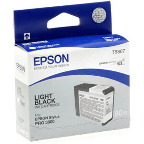 Epson T580 (C13T580700) - Hellschwarz - Druckerpatrone – Bild 3