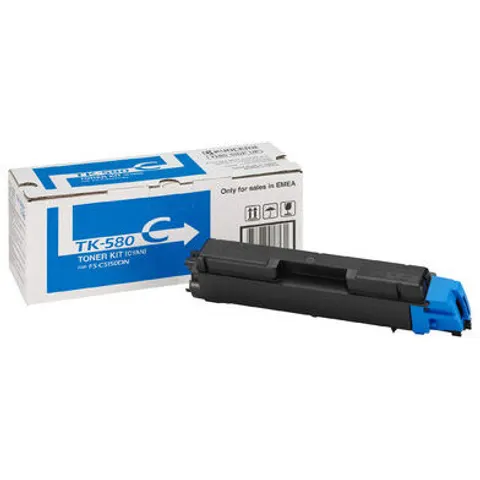KYOCERA TK-580C Toner cyan – Bild 3