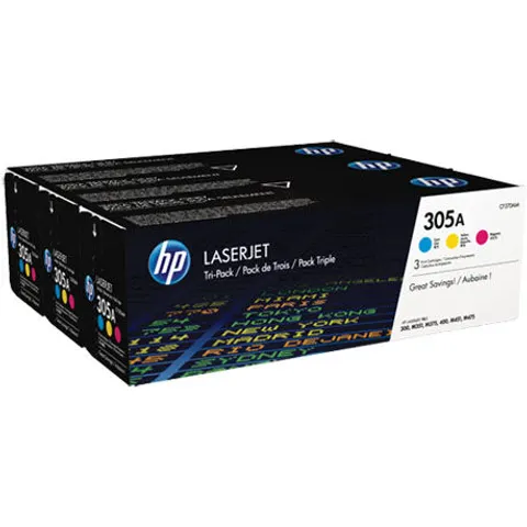 HP Original 305A Toner - 3er Multipack (CF370AM) – Bild 4