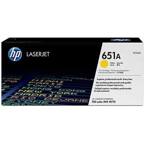 HP 651A (CE342A) - Gelb - Toner – Bild 3