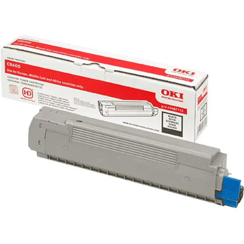Oki 43487712 - Schwarz - Toner – Bild 2