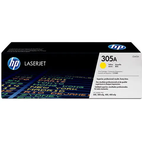 HP 305A (CE412A) - Gelb - Toner – Bild 2