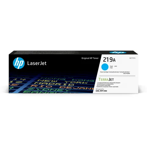 HP 219A (W2191A) - Cyan - Toner – Bild 3