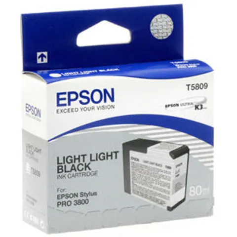 Epson T580 (C13T580900) - Helles Hellschwarz - Druckerpatrone – Bild 3