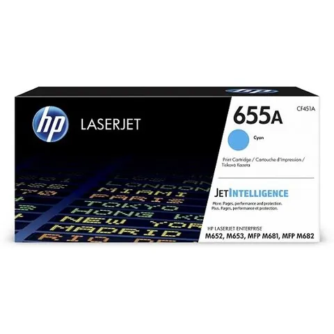 HP 655A (CF451A) - Cyan - Toner – Bild 3