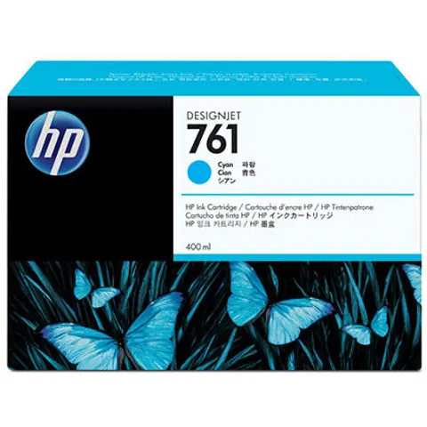 HP 761 Tinte cyan 400ml – Bild 2