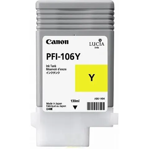 Patrone Canon PFI-106Y yellow – Bild 2