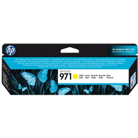 HP 971 Gelb Tintenpatrone – Bild 3