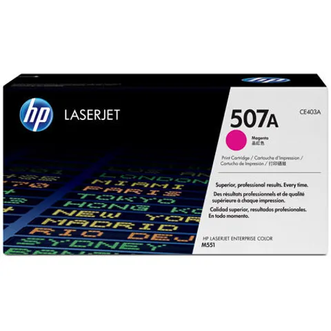 HP 507A (CE403A) - Magenta - Toner – Bild 3