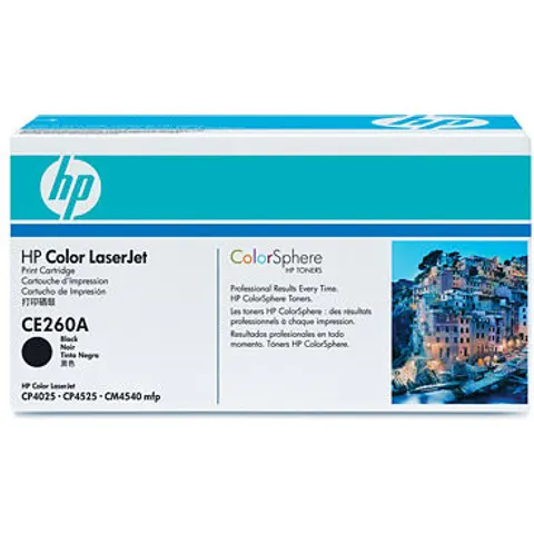 HP Toner CE260A black HV – Bild 3