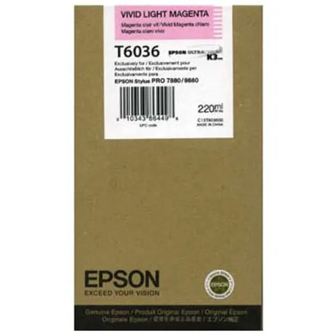 Epson T6036 - Hellmagenta - Druckerpatrone – Bild 3
