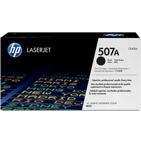 HP 507A (CE400A) - Schwarz - Toner – Bild 3