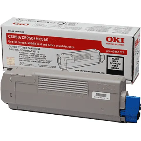 Oki 43865724 - Schwarz - Toner – Bild 4