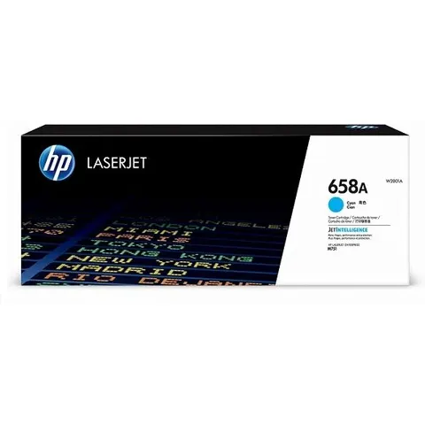 HP 658A (W2001A) - Cyan - Toner – Bild 3