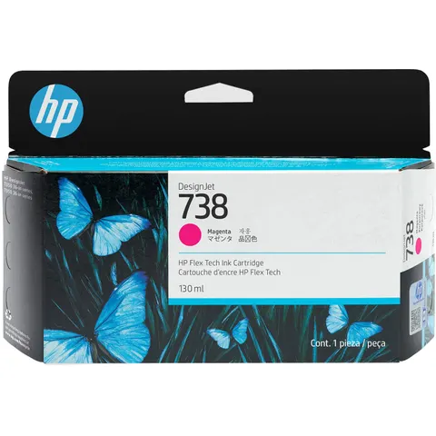 HP 738 (498N6A) - Magenta - Druckerpatrone – Bild 3
