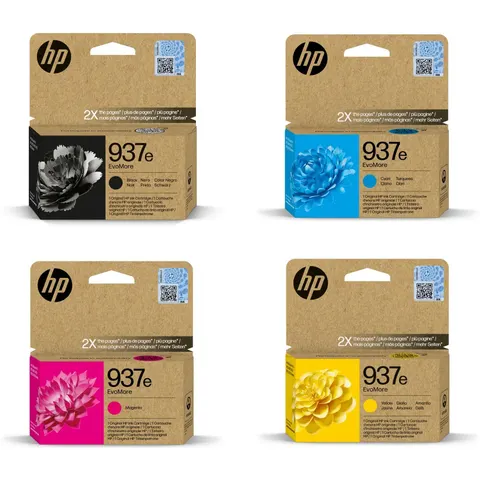 HP 937e Schwarz Tintenpatrone EvoMore – Bild 3