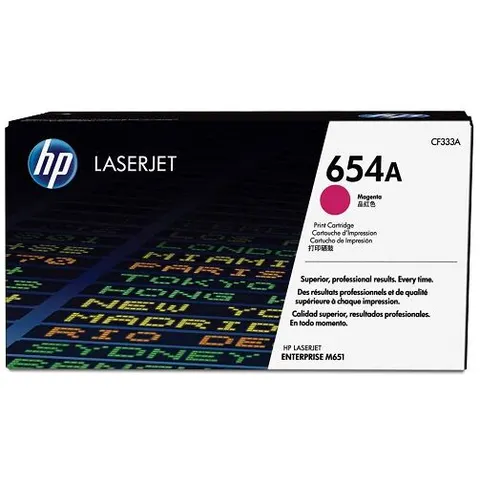 HP 654A (CF333A) - Magenta - Toner – Bild 3