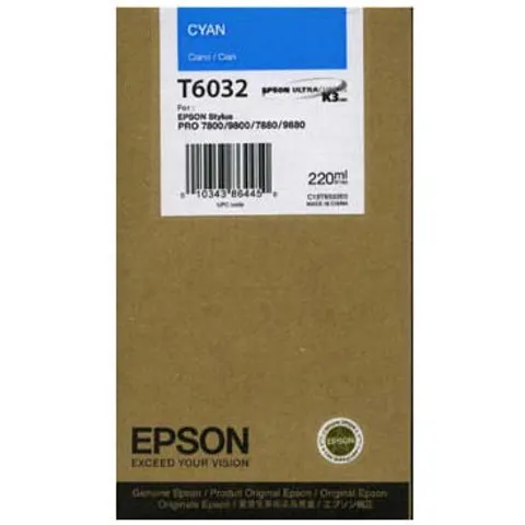 Epson T6032 - Cyan - Druckerpatrone – Blau – Bild 3