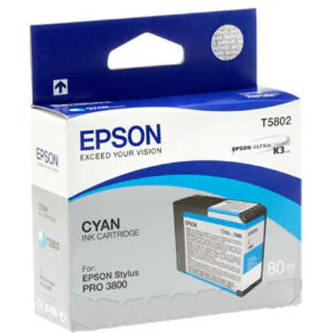 Tinte T5802 Cyan, 80 ml - Epson Partner – Bild 3