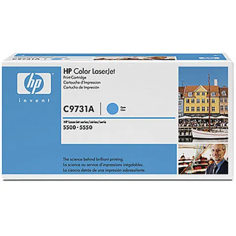 HP 645A (C9731A) - Cyan - Toner – Bild 4