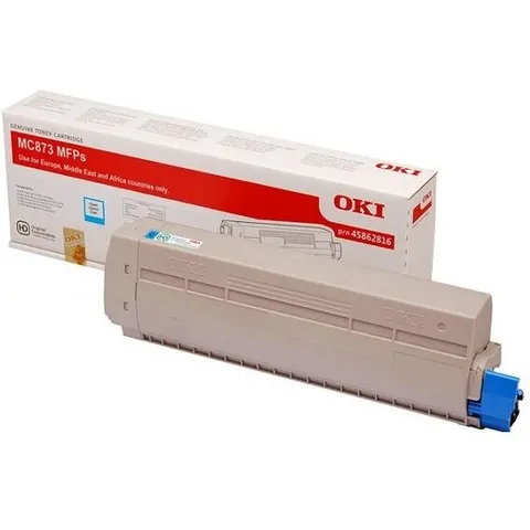 Oki 45862816 - Cyan - Toner – Bild 3
