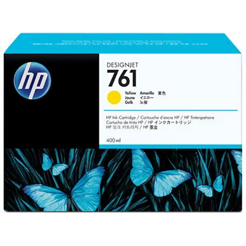 HP 761 Tinte gelb 400ml – Bild 3