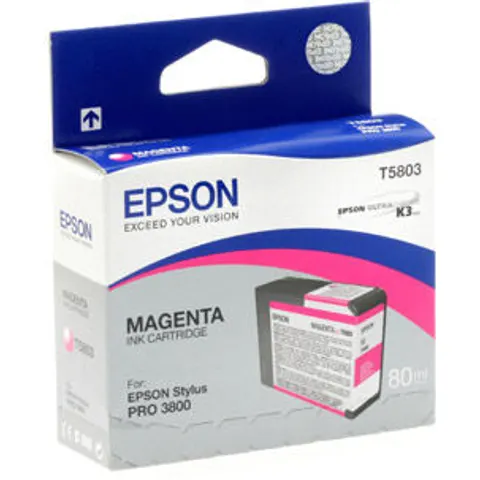 Tinte T5803 Magenta, 80 ml - Epson Partner – Bild 3