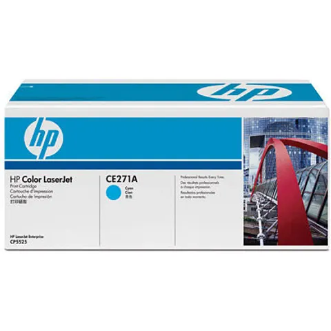 HP 650A (CE271A) - Cyan - Toner – Bild 3