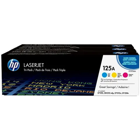 HP 125A (CF373AM) - 3-farbig - Toner - Multipack – Bild 3