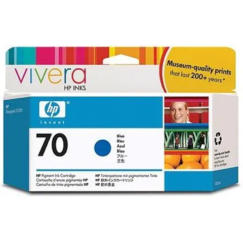 HP 70 Tinte blau 130 ml Vivera – Bild 3