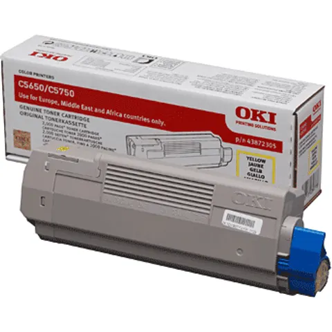 Oki 43872305 - Gelb - Toner – Bild 3
