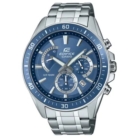 Casio EFR-552D-2AVUEF Edifice Chronograph (47mm) Blue Dial Watch – image 2