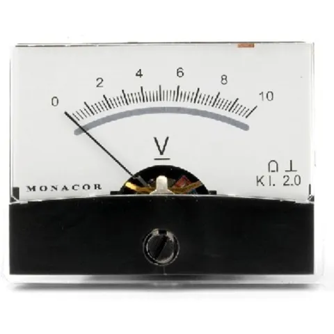 MONACOR Pm-2/10v Einbaumessinstrument – Bild 2