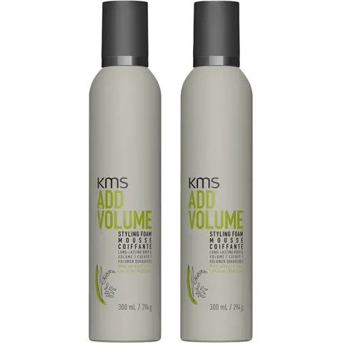 KMS Add Volume Styling Foam 300ml Double – image 2