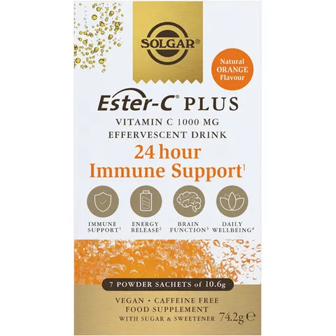 Solgar Ester-C® Plus Effervescent - x 7 Sachets – image 2