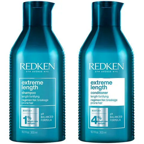 Redken Extreme Length Shampoo 300ml & Conditioner 300ml Duo – image 2