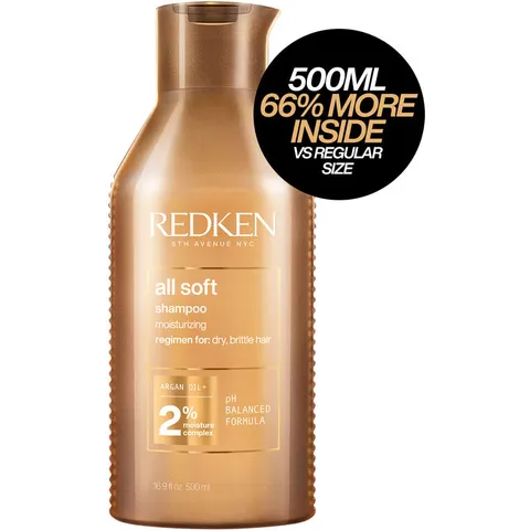 Redken All Soft Shampoo 500 ml – image 2