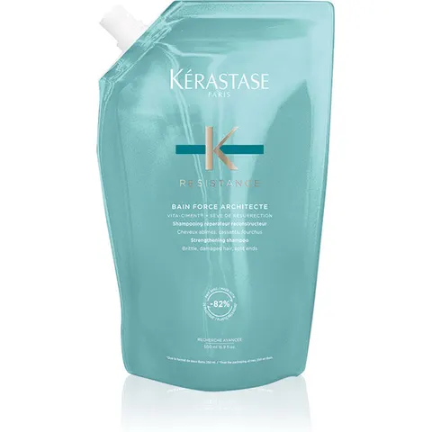 Kérastase Resistance Bain Force Architecte Shampoo Refill Pouch 500ml – image 3