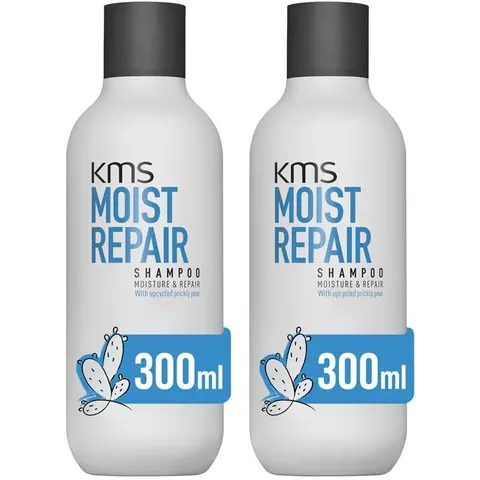 KMS Moist Repair Shampoo 300ml Double – image 2